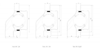 Afneembaar Binnenrooster Duco Ton 18 Ral9010 ( Wit ) of Ral9001 ( Creme ) 1001 t/m 1100mm