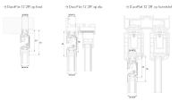 Ducoflat 12ZR duco300 Wit Ral9010 of Creme Ral9001 1001 t/m 1100mm