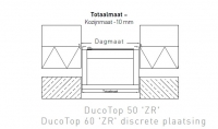 Duco Top 50ZR DAR(alum) 2901 t/m 3000mm