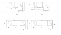Duco Top 50ZR duco300 Mat-Metallic 2401 t/m 2500mm