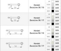 Duco ZR houder model DucoLine