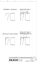Buitenprofiel Duco Top 50 DAR(alum)F1 1101 t/m 1200mm