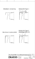 Buitenprofiel Duco Top 50 Andere Ral XXX 2301 t/m 2400mm